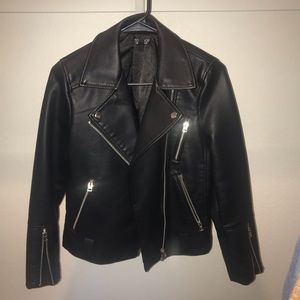 Topshop Leather Jacket